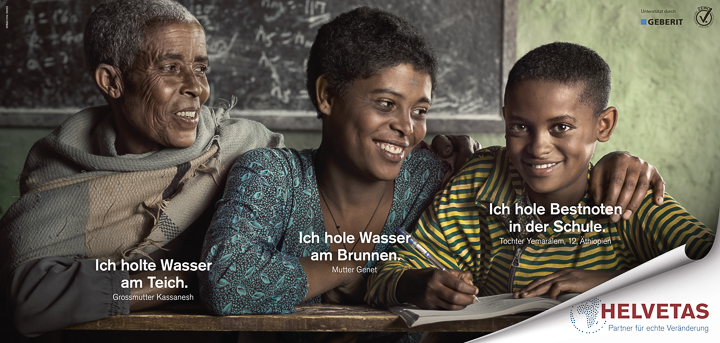 Mit Helvetas um die Welt gereist.