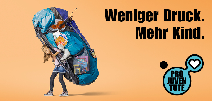 Weniger Druck, mehr Kind.
